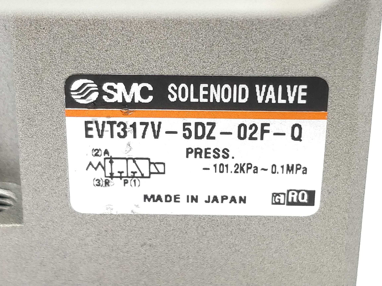 SMC EVT317V-5DZ-02F-Q Solenoid Valve