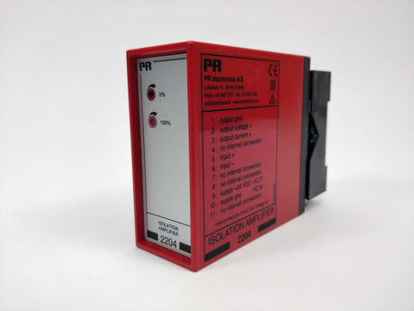 PR Electronics 2204E6P & Releco S3-B socket