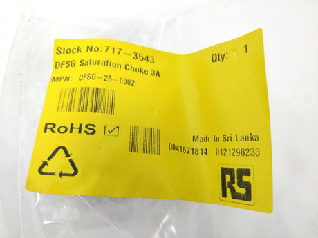 Schurter DFSG-25-0002 DFSG SATURAT CHOKE 3A