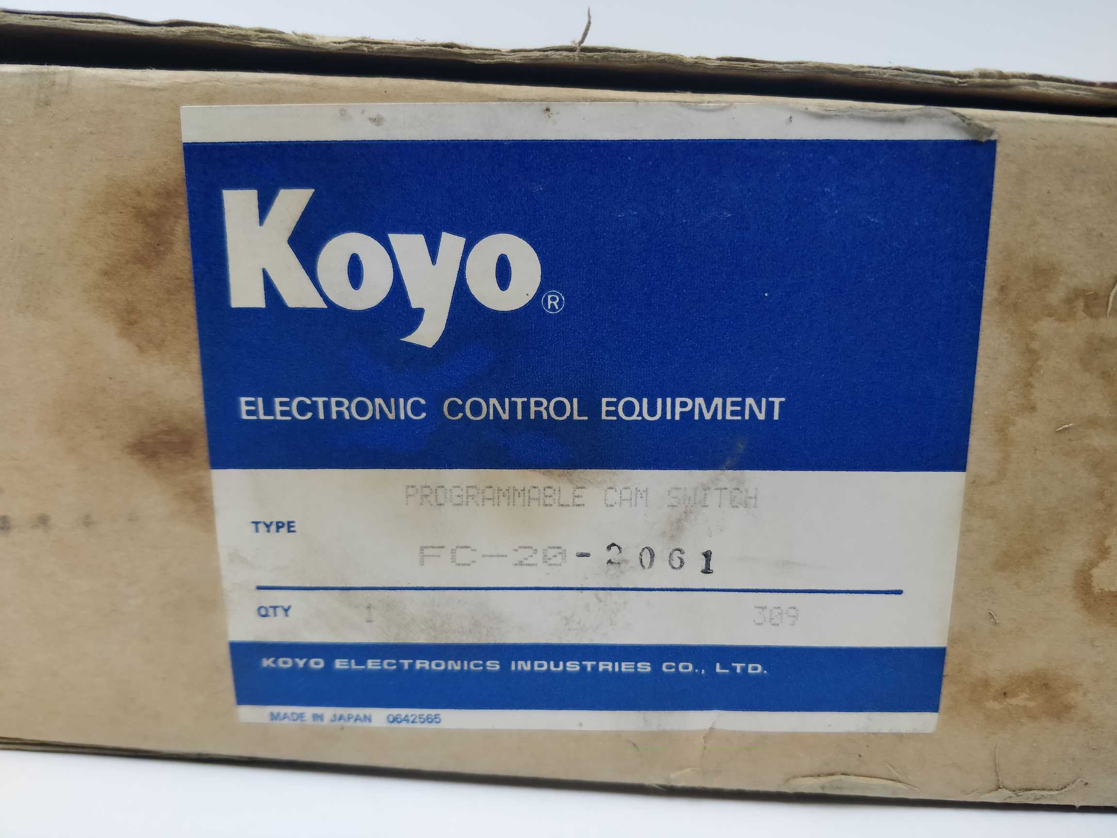 Koyo FC-20 プログラマブルカムスイッチ Koyo FC-20 Programmable Cam Switch – Buy2Sell ApS