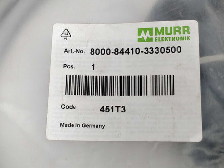 MURR Elektronik 8000-84410-3330500 4-Pole Moulded Cable, Exact12, 4XM12