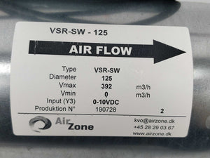 Belimo / Air Zone LMV-D3-MP VAV Compact & VSR-SW-125 Air Flow