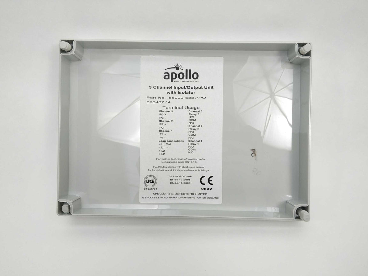 Apollo 55000-588 APO Input/Output Module - Three Channel - Isolating