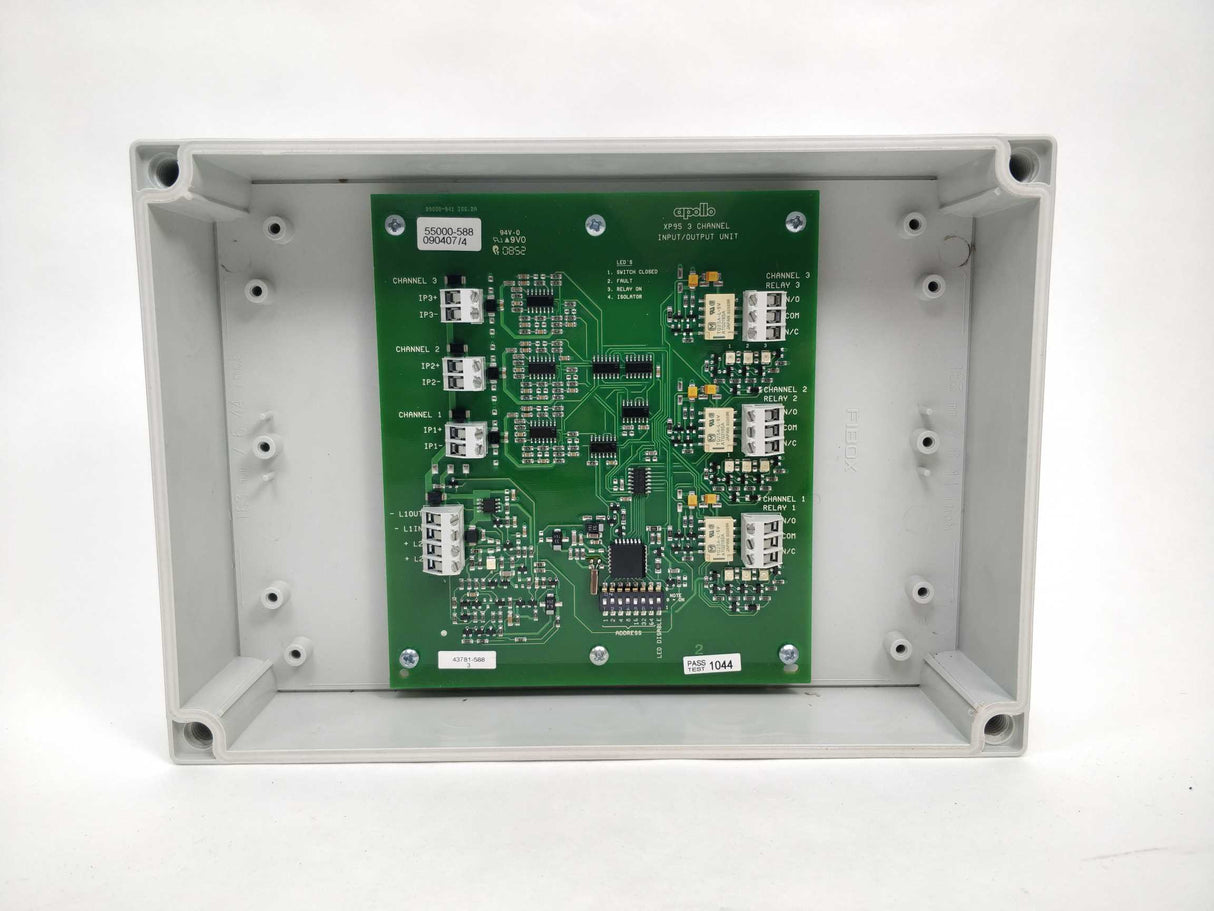 Apollo 55000-588 APO Input/Output Module - Three Channel - Isolating
