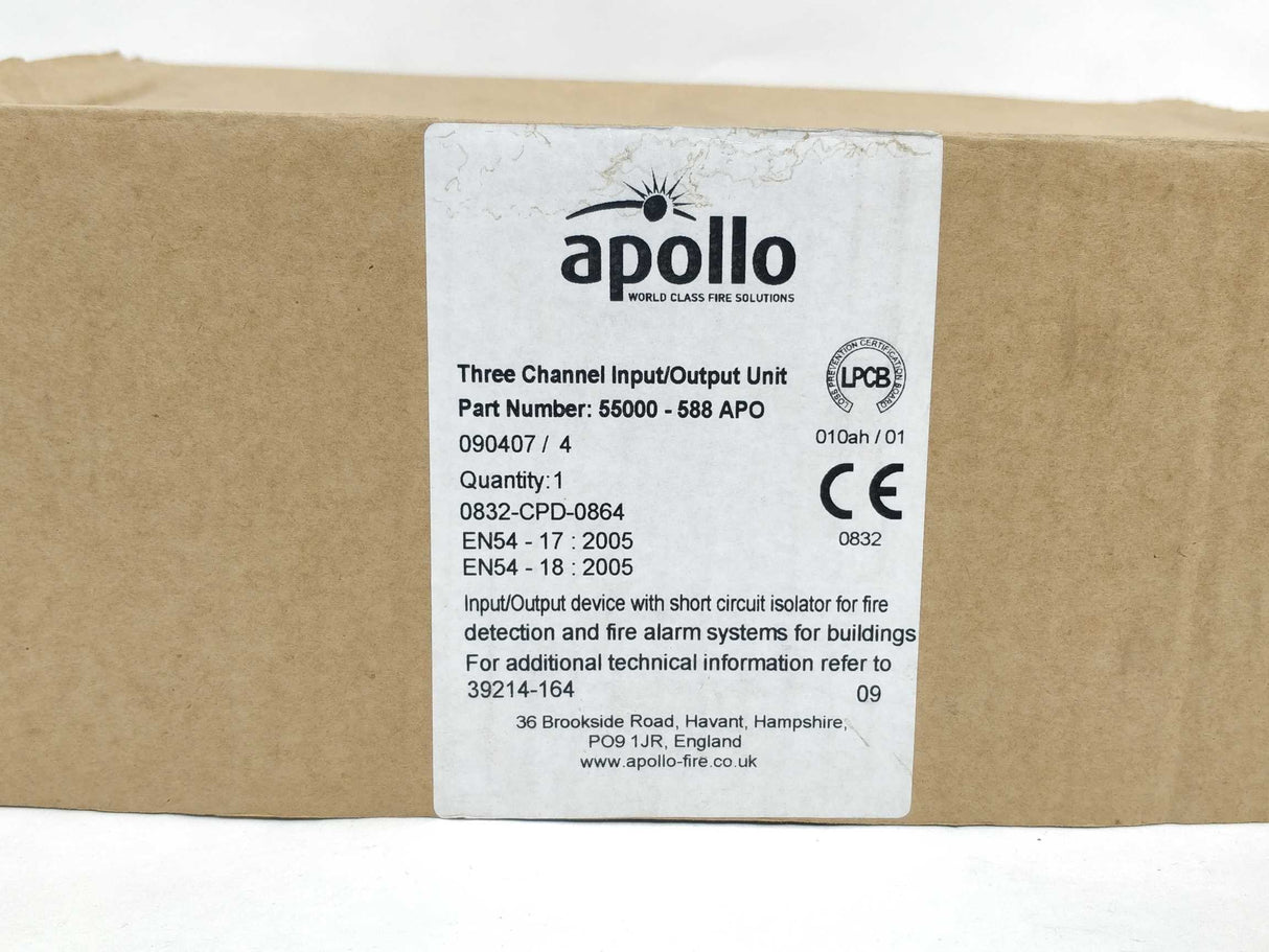 Apollo 55000-588 APO Input/Output Module - Three Channel - Isolating