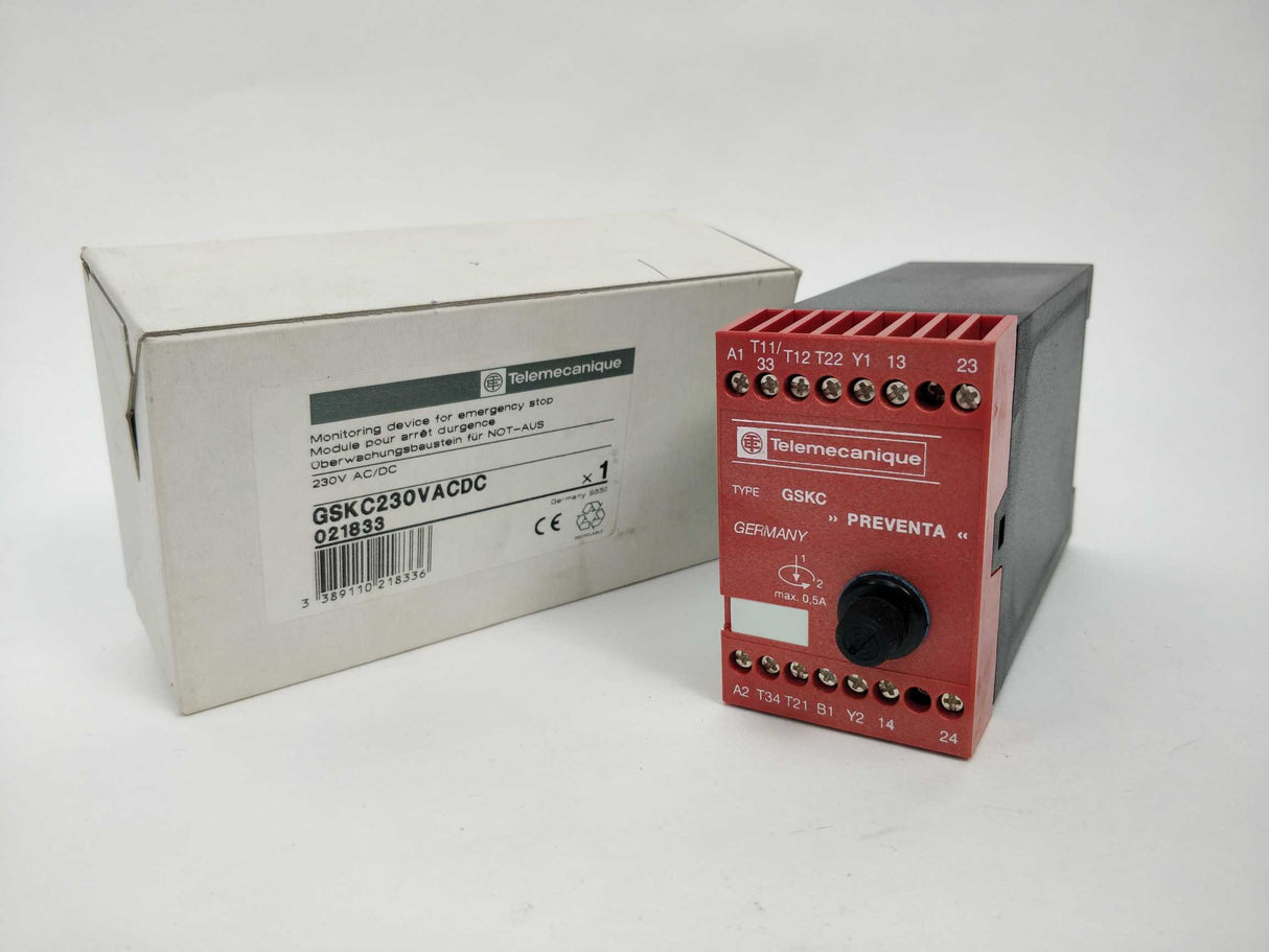 TELEMECANIQUE GSKC230VACDC Monitoring device for emergency stop
