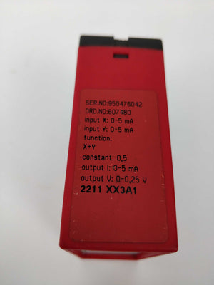 PR Electronics 2211 XX3A1 Analog Calculator