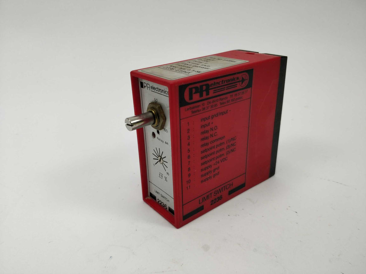 PR Electronics 2236 E1B4X Limit Switch