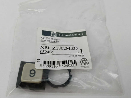 TELEMECANIQUE XBL Z1802M035 Key pushbutton 052405