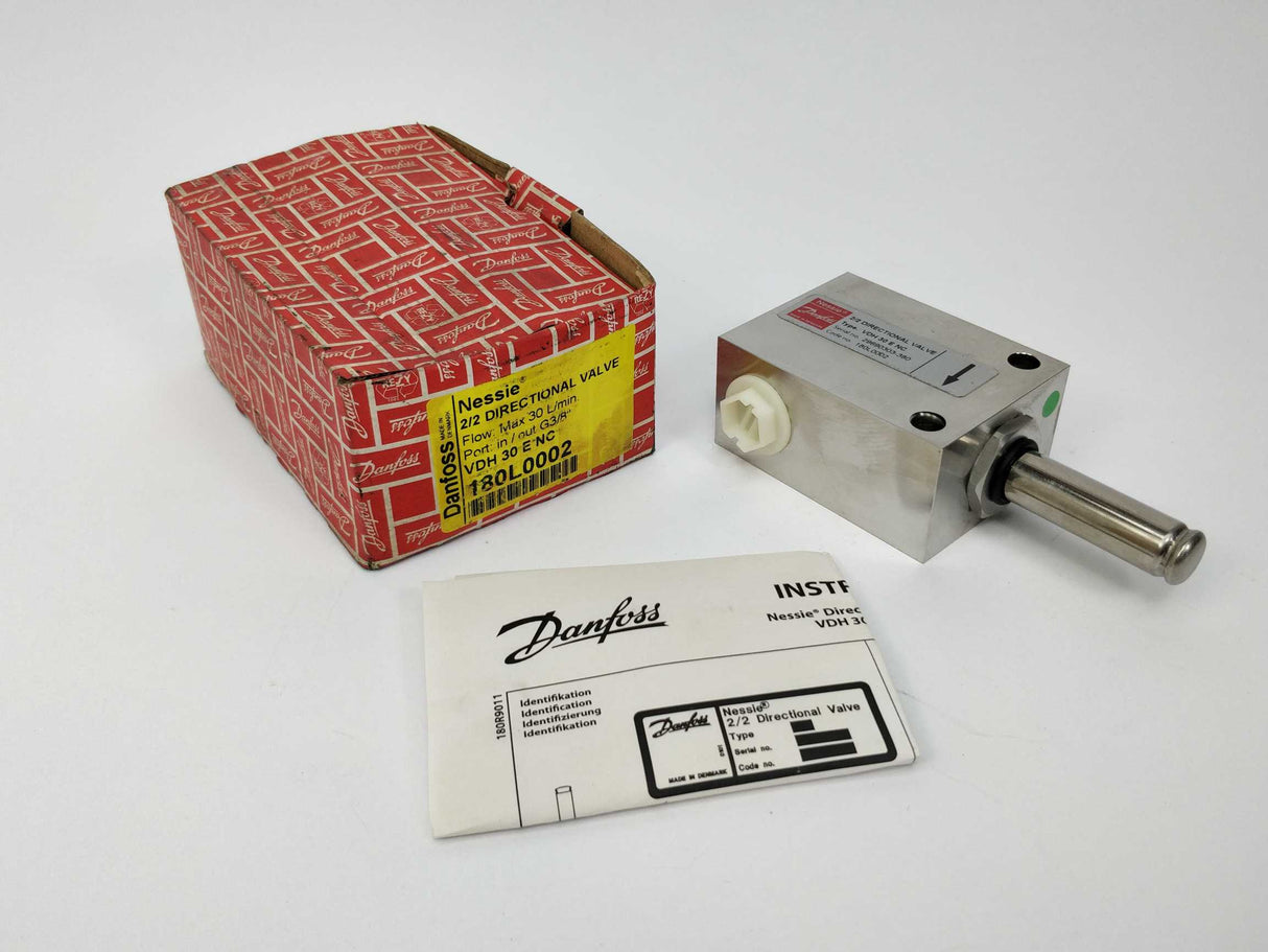 Danfoss VDH 30 E NC 2/2 directional valve 180L0002