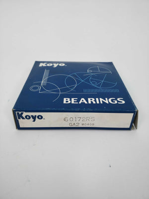 Koyo 60172RS GA2 Deep Groove Ball Bearing Single Row