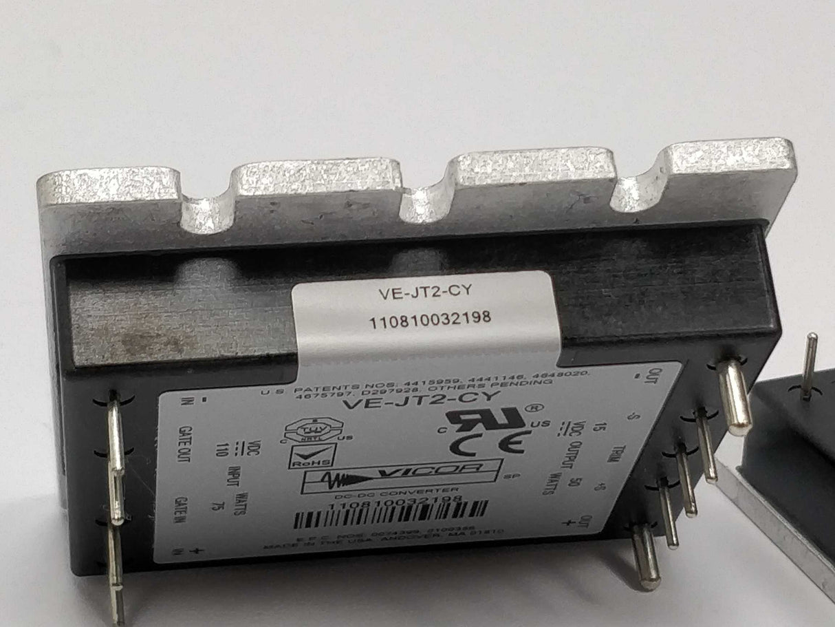 Vicor VE-JT2-CY DC/DC converter 15V 50W