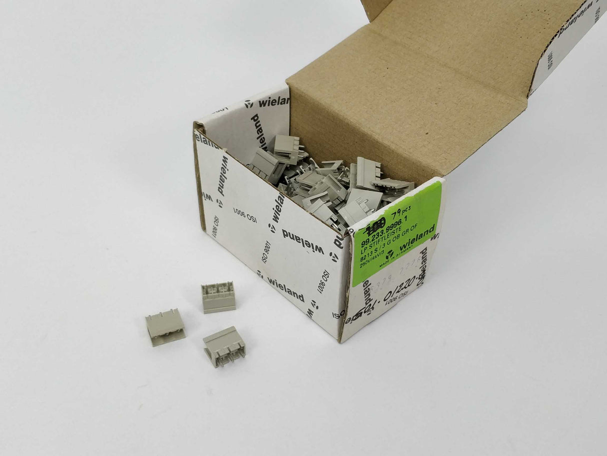 Wieland 99.233.9996.1 PCB pin header 79pcs