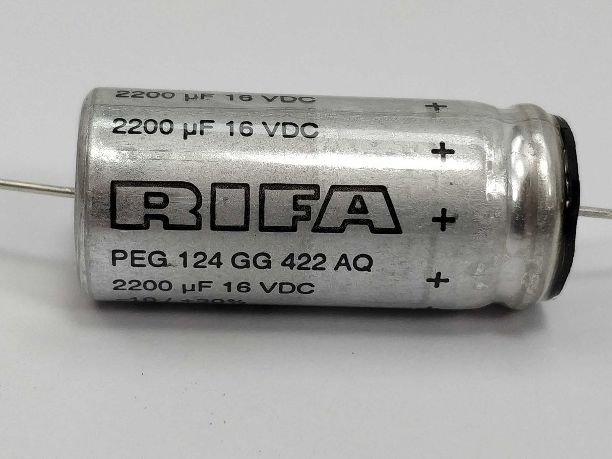 RIFA PEG 124 GG 422 AQ Capacitor 2200uF 16VDC