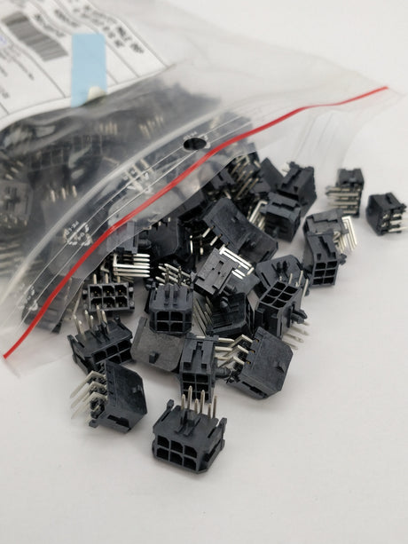 Molex 43045-0602 Shrouded header. 139 Pcs