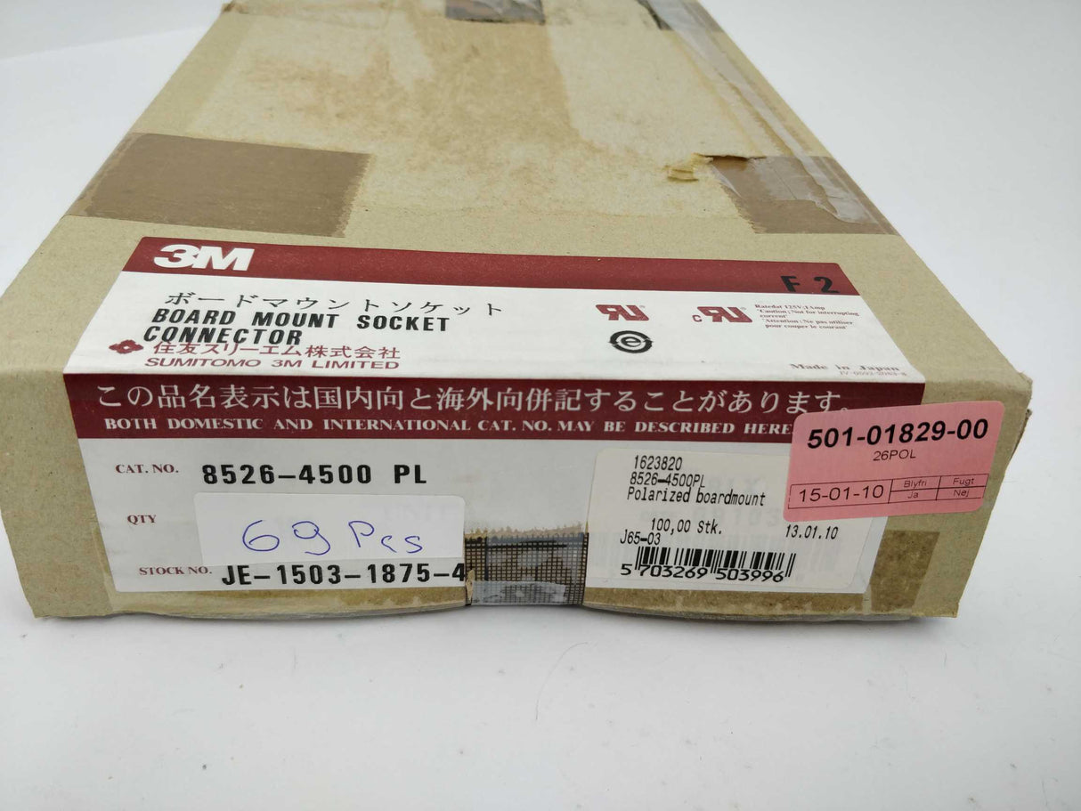 3M 8526-4500PL Header 69 Pcs.