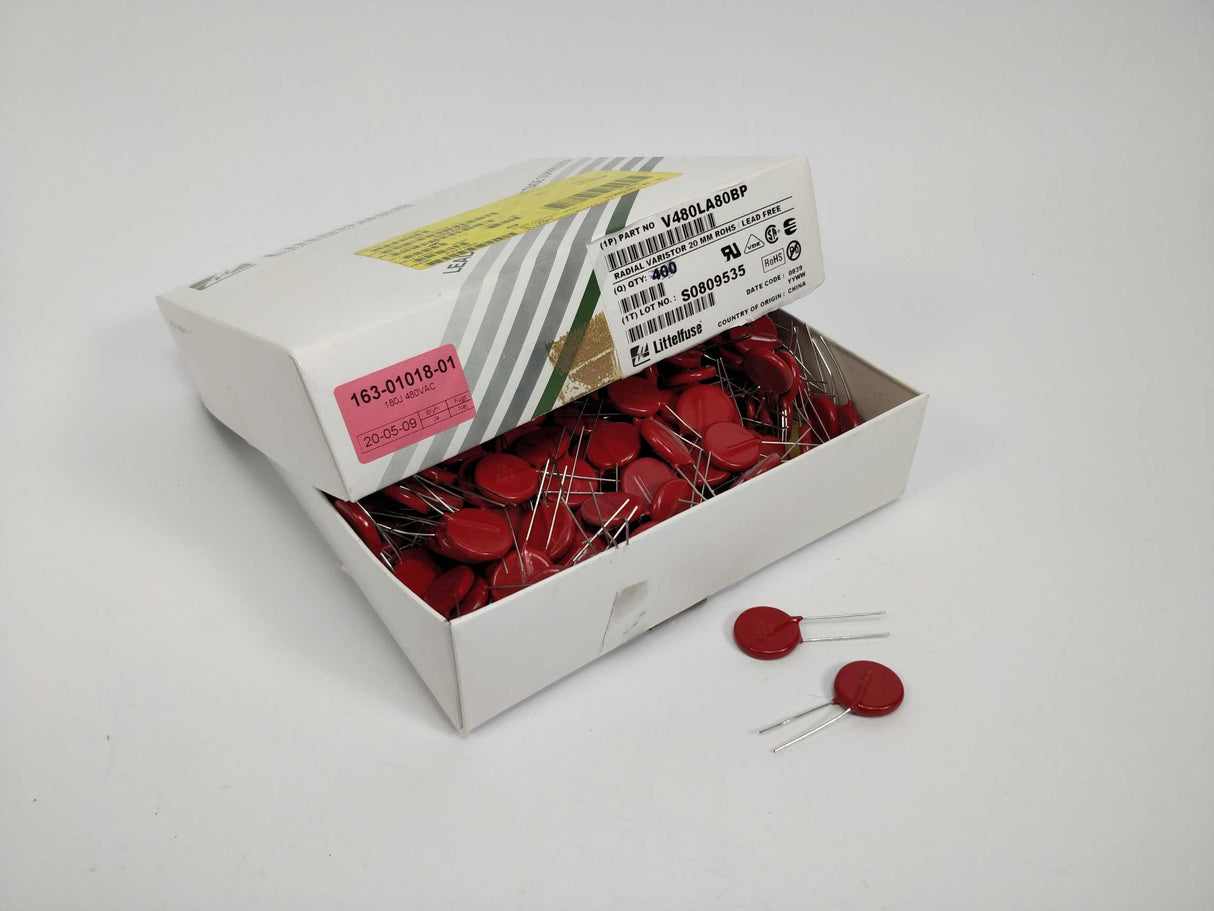 Littelfuse V480LA80BP Metal oxide varistor 385 Pcs.