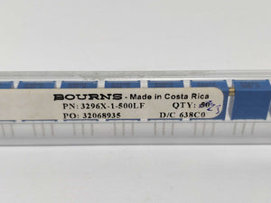 Bourns 3296X-1-500LF Trimmer Resistors, 23 Pcs