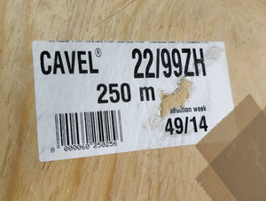 Cavel 22/99ZH Safety Coaxial Cable 13mm 249m LSZH