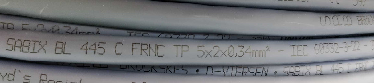 SAB SABIX BL 445 C FRNC TP Halogen-free data cable 5x2x0,34 400m