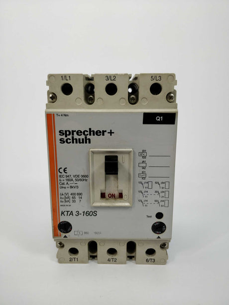 Sprecher+Schuh KTA 3-160S Motor controller