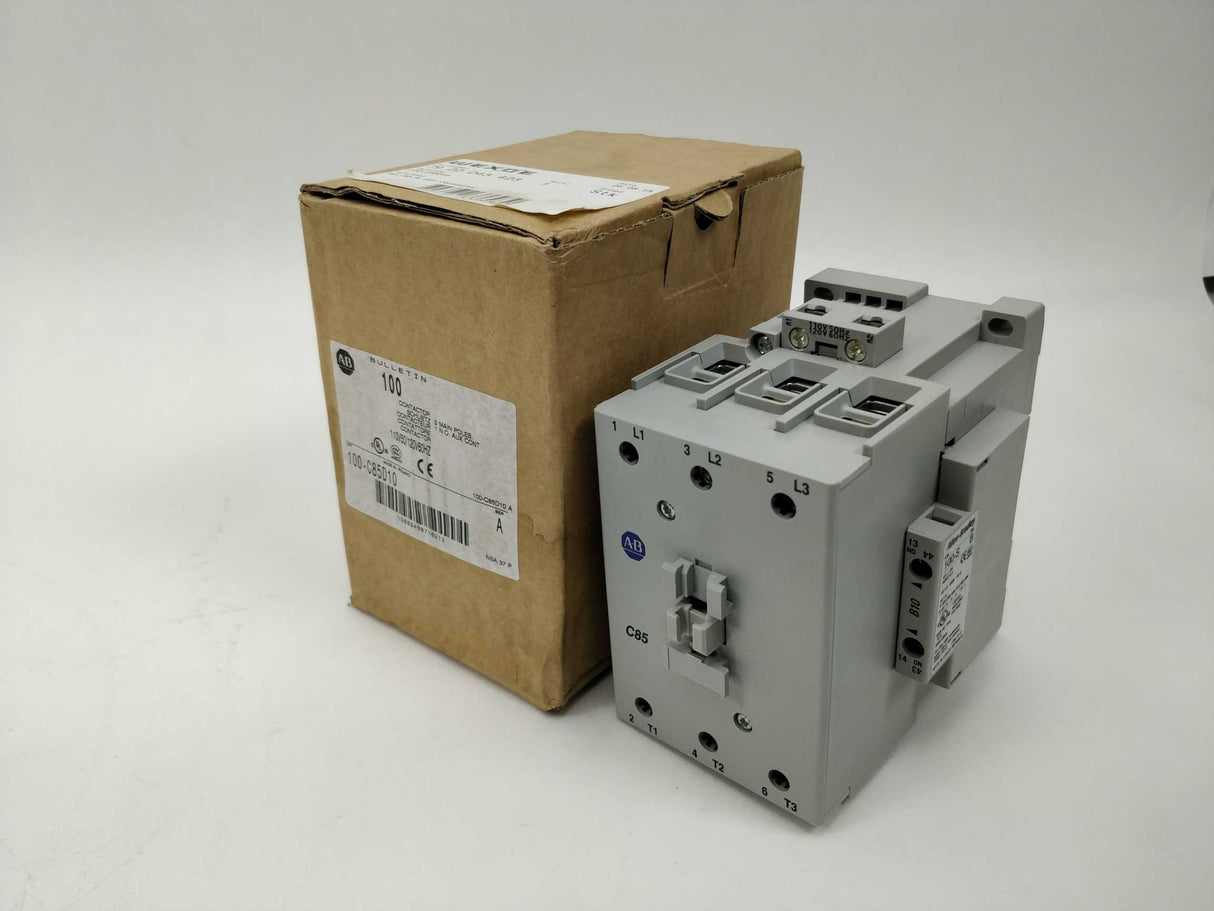 AB 100-C85D10 CONTACTOR SER A. 110VAC