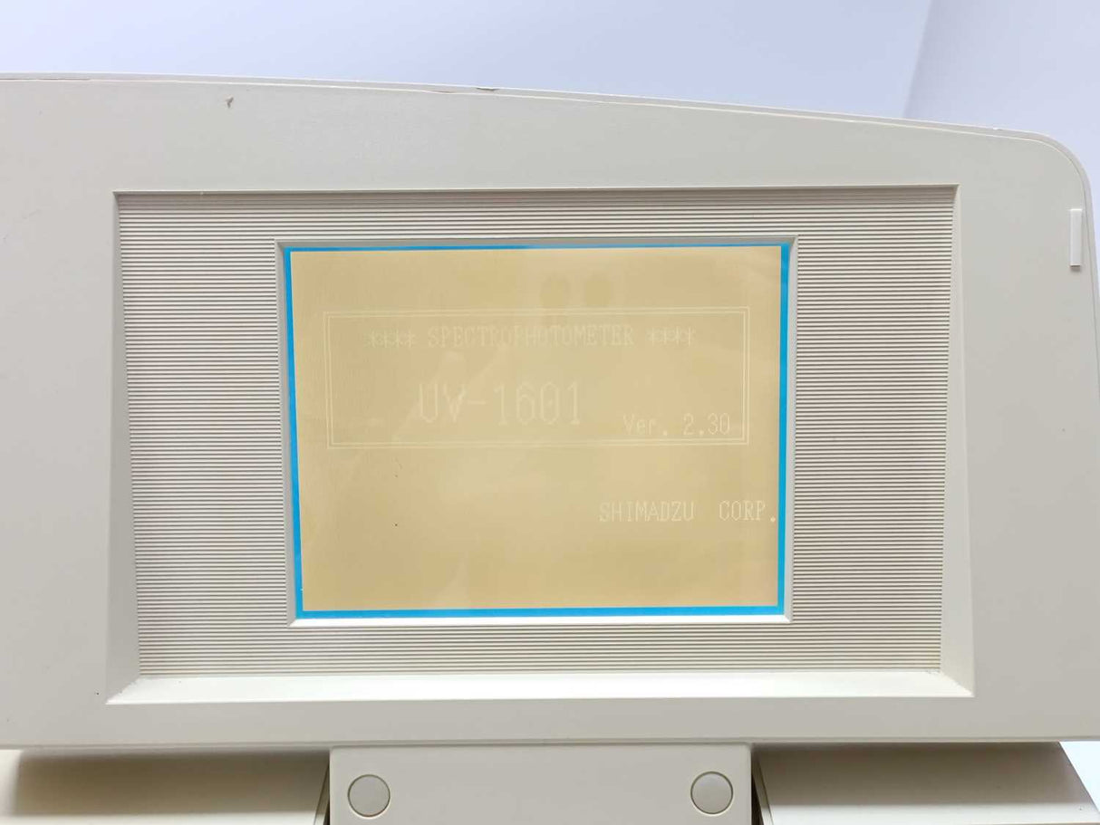 Shimadzu 206-67001-34 UV-1601 UV-Visible Spectrophotometer