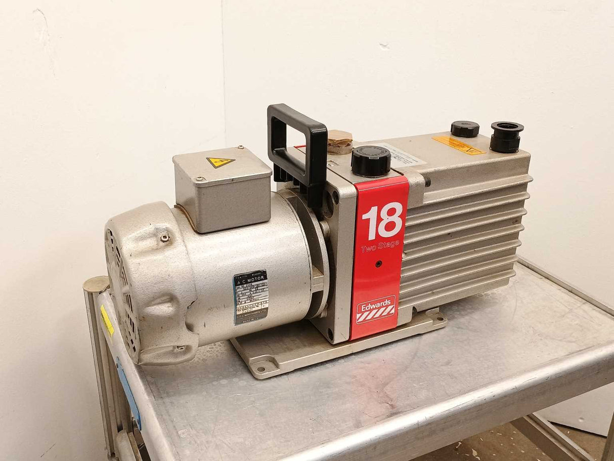 Edwards E2M-18 18 Two Stage High Vacuum Pump