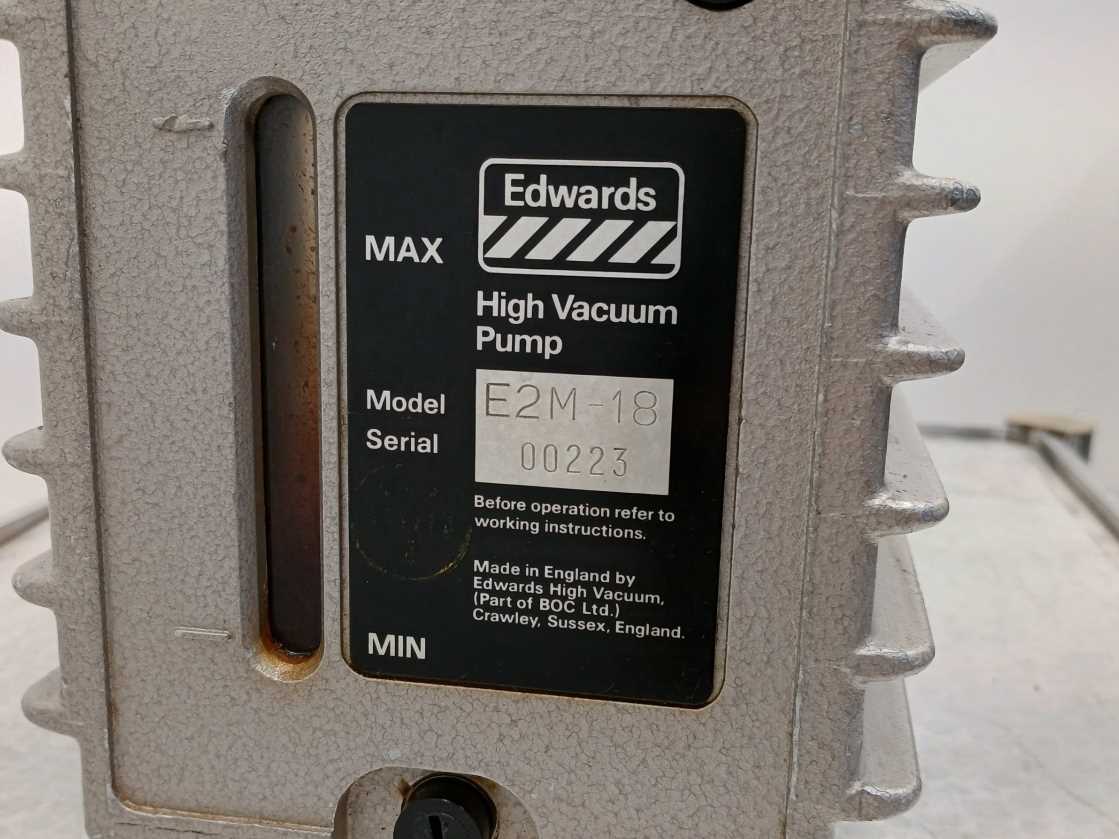 Edwards E2M-18 18 Two Stage High Vacuum Pump