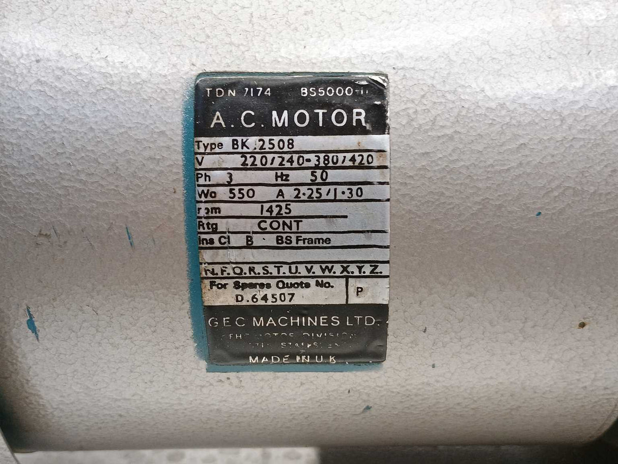 Edwards E2M-18 18 Two Stage High Vacuum Pump