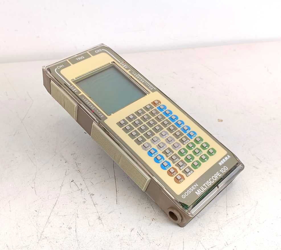 Gossen/Norma Multiscope 100 Portable Multiscope Oscilloscope two channel 20MHz