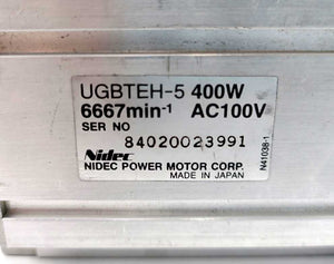 NIDEC UGBTEH-5 Motor 400W AC100V