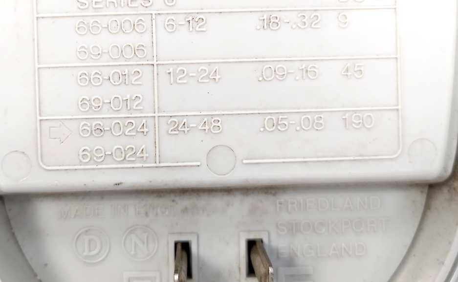 Friedland 66-024/69-024 Master Alarm Bell 24-48VDC