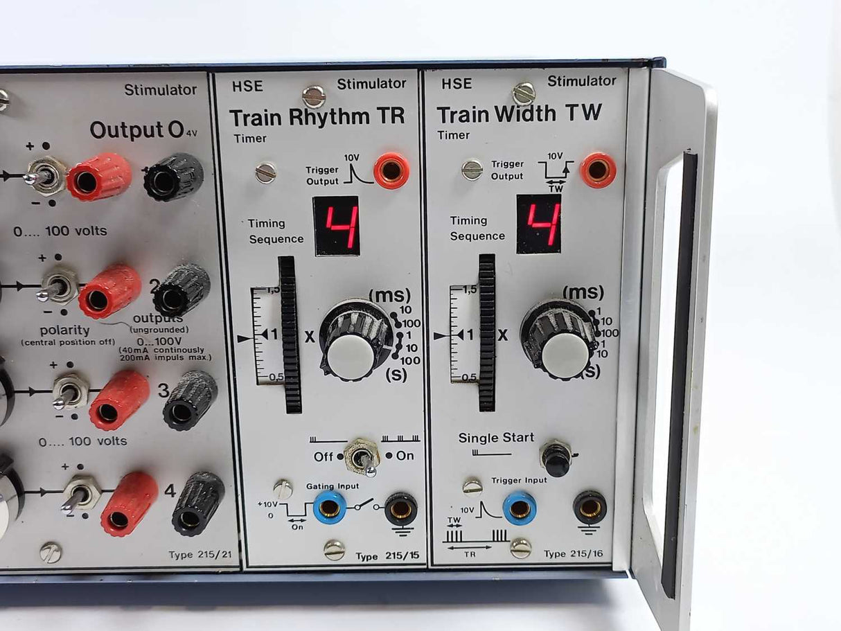 HSE HUGO SACHS ELEKTRONIK 215/I Biomedical Tissue Electrical pulse stimulator
