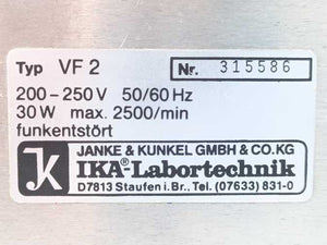 IKA Janke & Kunkel Labortechnik VF2 Shaker