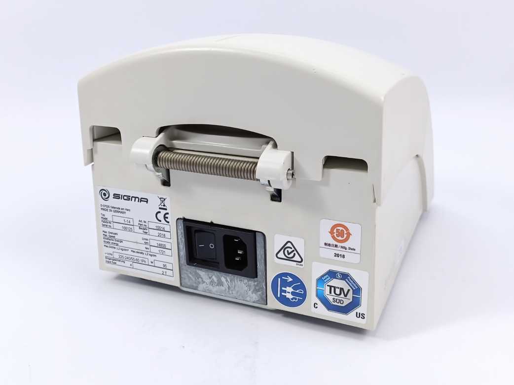 Sigma 1-14 Microcentrifuge