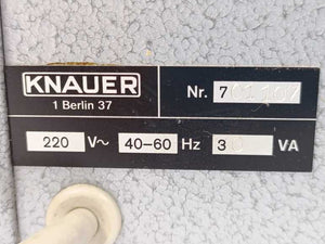 Knauer Halbmikro-Osmometer Osmometry measurement