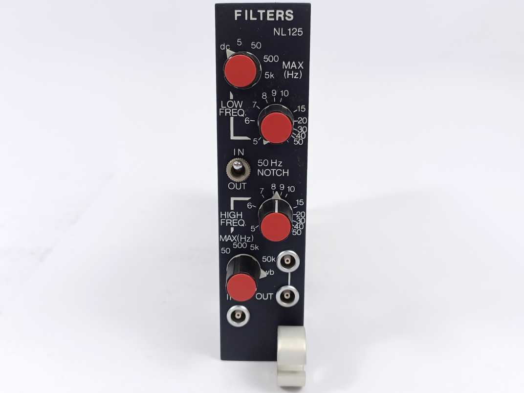 Digitimer NL125 Filters Module