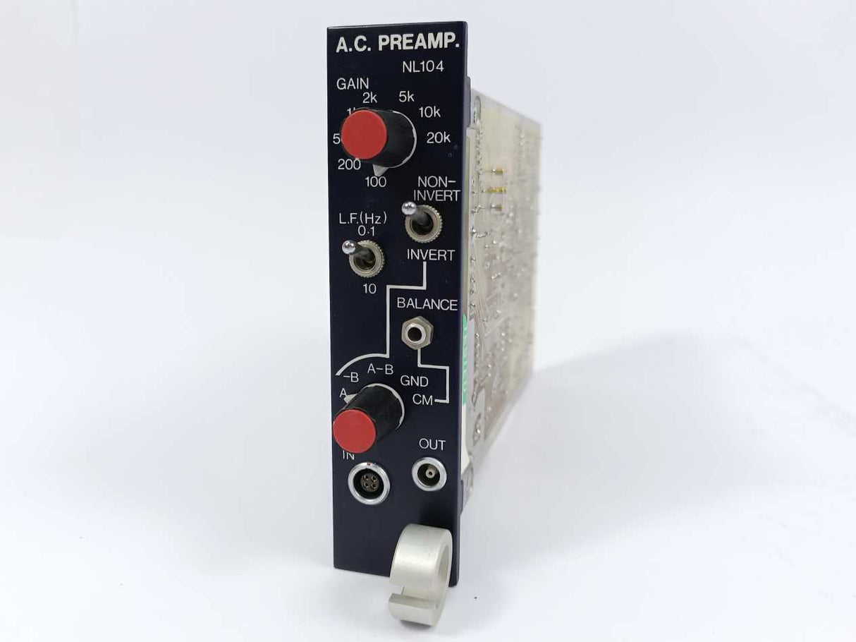 Digitimer NL104 A.C. PREAMP. Module