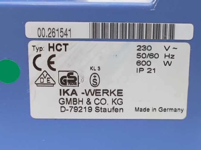 IKA-WERKE Ikatherm HCT Hotplate 0-300°C