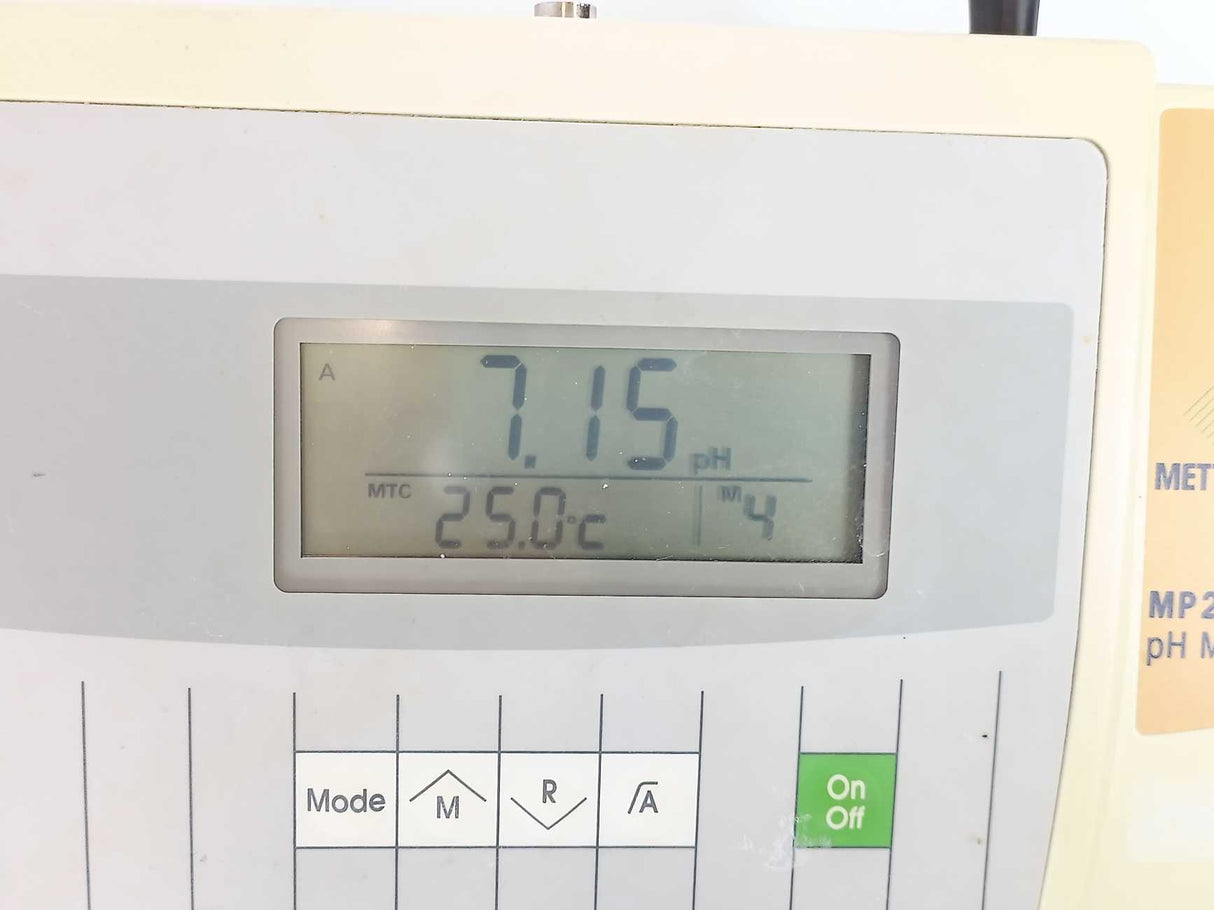 Mettler Toledo MP220 pH/mV/°C Laboratory Meter
