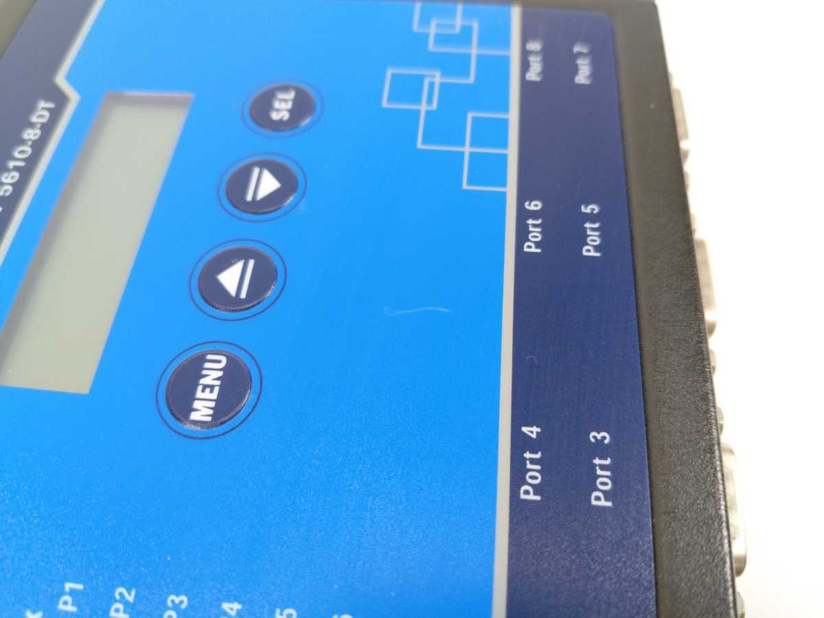 Moxa NPort 5610-8-DT 8-Port Ethernet Serial Device Server