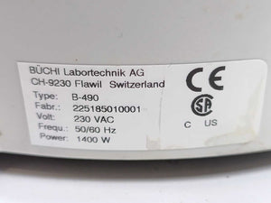 Buchi B-490 Heating Bath 20-180°C