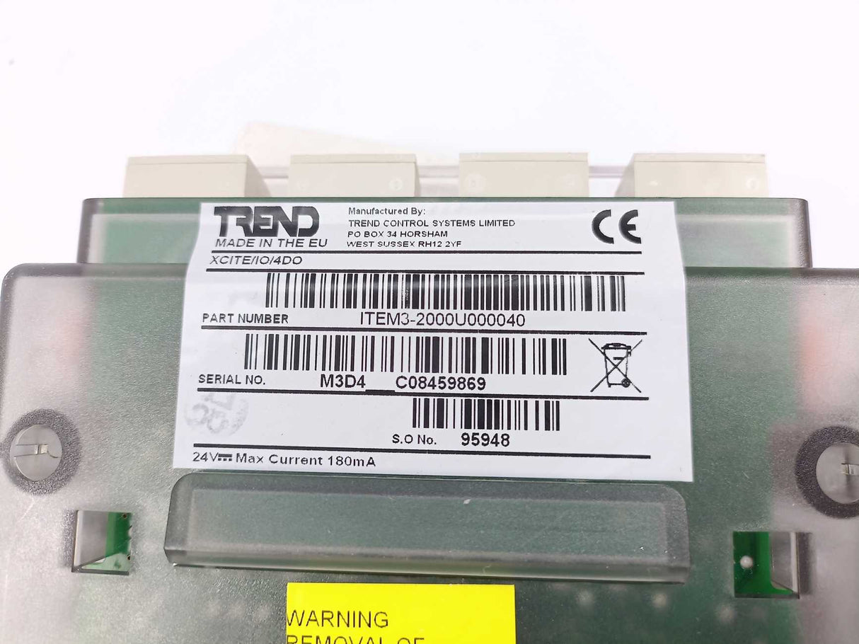 TREND ITEM3-2000U000040 XCITE IO 4DO Expansion Module