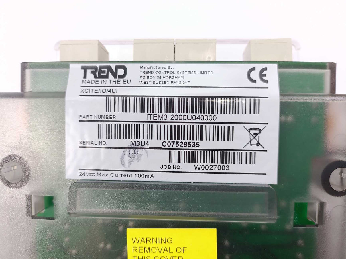 TREND ITEM3-2000U040000 XCITE IO 4UI Expansion Module