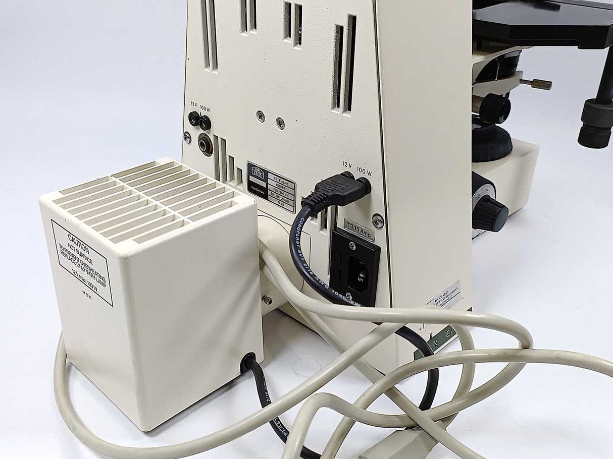 ZEISS 451887 Axioplan Microscope w/ Carl Zeiss HI 100x/1.25