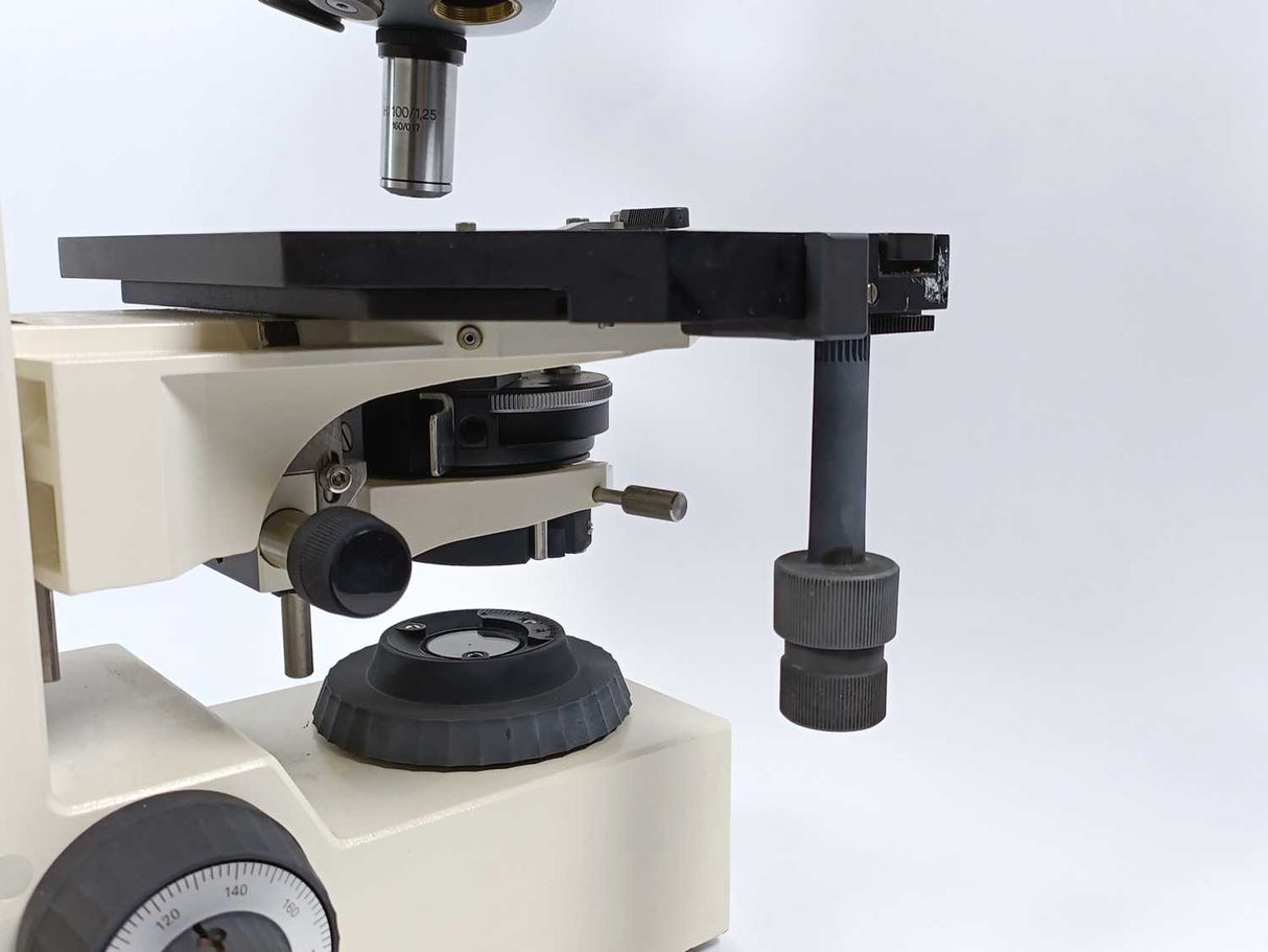 ZEISS 451887 Axioplan Microscope w/ Carl Zeiss HI 100x/1.25