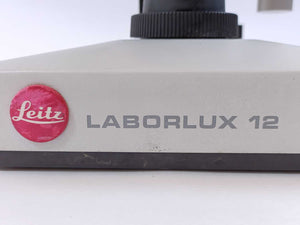 Leitz 020-435.025 Laborlux 12 Microscope, No optics w/ Periplan 10x/18