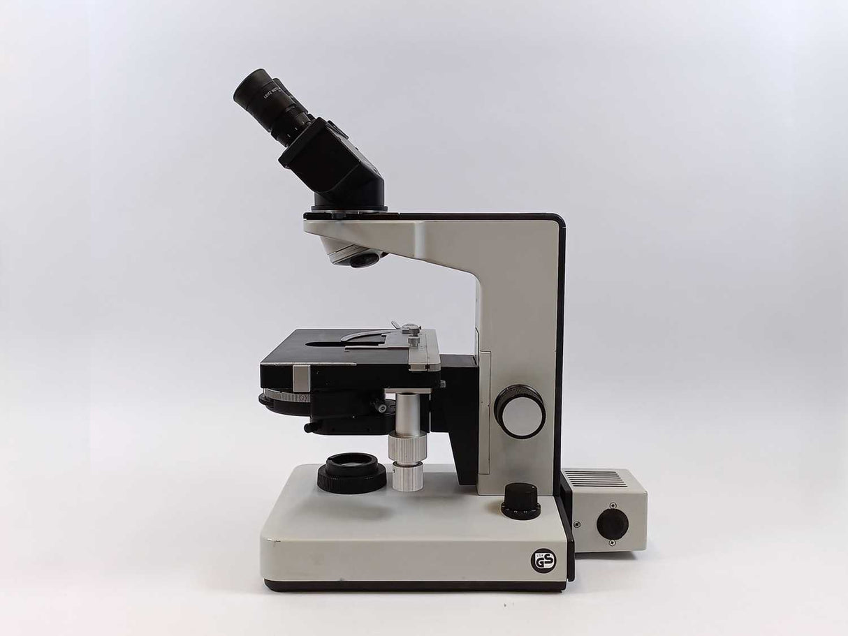 Leitz 020-435.025 Laborlux 12 Microscope, No optics w/ Periplan 10x/18