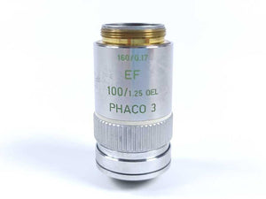 Leitz Wetzlar 519806 160/0.17 EF 100/1.25 OEL PHACO 3 Objective